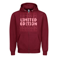 Burgundy limited edition Zipper Hoodie - MaliasSmallBusiness