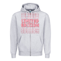 Heather Grey limited edition Zipper Hoodie - MaliasSmallBusiness