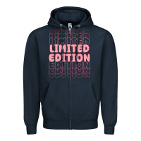 Navy limited edition Zipper Hoodie - MaliasSmallBusiness