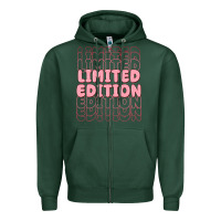 Sports Green limited edition Zipper Hoodie - MaliasSmallBusiness