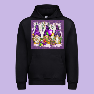 Mardi Gras Carnival With Gnomies Tumbler Urban Hoodie Designed By Howdyjamesfarm
