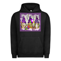 Pigment Black Mardi Gras carnival with gnomies tumbler Urban Hoodie - HowdyJamesFarm