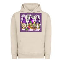 Pigment French Oak Mardi Gras carnival with gnomies tumbler Urban Hoodie - HowdyJamesFarm