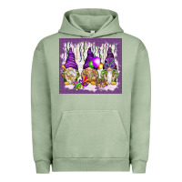 Pigment Oil Green Mardi Gras carnival with gnomies tumbler Urban Hoodie - HowdyJamesFarm