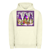 Pigment Pistachio Mardi Gras carnival with gnomies tumbler Urban Hoodie - HowdyJamesFarm