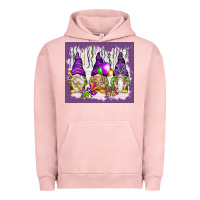 Pigment Salmon Mardi Gras carnival with gnomies tumbler Urban Hoodie - HowdyJamesFarm