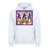 White Mardi Gras carnival with gnomies tumbler Urban Hoodie - HowdyJamesFarm
