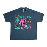 Faith With Cross Urban Heavy Tee | Teevron