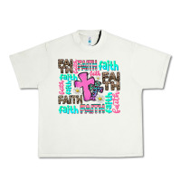 Pistachio faith with cross Urban Heavy Tee - AdoDesignShop