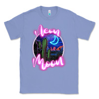 Colony Blue neon moon Classic Tee - JahusDesignShop