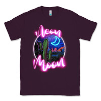 Plum neon moon Classic Tee - JahusDesignShop