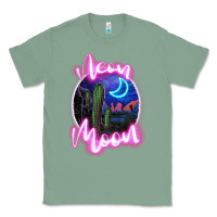 Sage neon moon Classic Tee - JahusDesignShop
