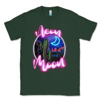 Sports Green neon moon Classic Tee - JahusDesignShop