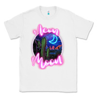 White neon moon Classic Tee - JahusDesignShop