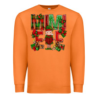 Carrot Mimi Elf with Knitting Christmas Premium Sweatshirt - BundleAndBundleShop