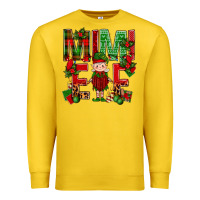 Lemon Mimi Elf with Knitting Christmas Premium Sweatshirt - BundleAndBundleShop