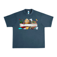 Midnight Navy preview teachers name Urban Heavy Tee - AdoDesignShop