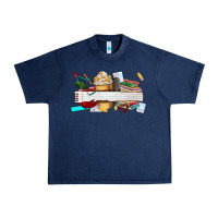 Navy preview teachers name Urban Heavy Tee - AdoDesignShop