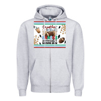 Heather Grey i'm just here for the snacks Zipper Hoodie - MaliasSmallBusiness
