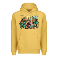Antique Gold Football Mom Premium Hoodie - Bettercallsaul