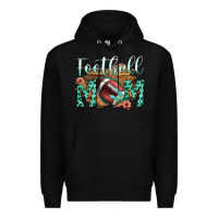 Black Football Mom Premium Hoodie - Bettercallsaul