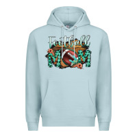 Blue Mist Football Mom Premium Hoodie - Bettercallsaul