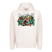 Pale Pink Football Mom Premium Hoodie - Bettercallsaul