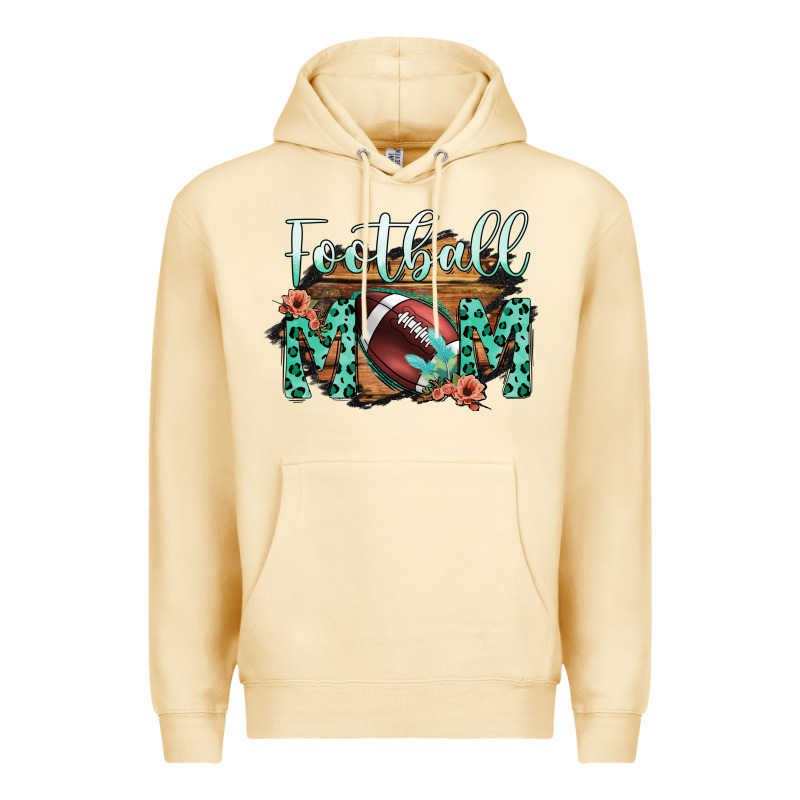 Football Mom Premium Hoodie by Bettercallsaul | Teevron