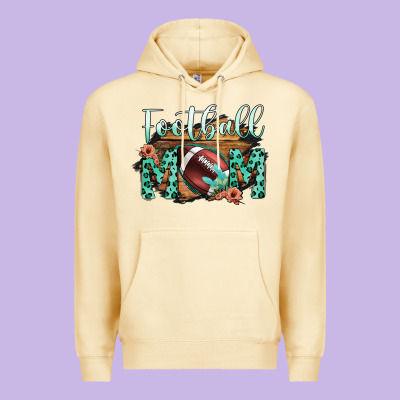 Football Mom Premium Hoodie Designed By Bettercallsaul