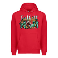 Red Football Mom Premium Hoodie - Bettercallsaul