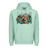 Seafoam Football Mom Premium Hoodie - Bettercallsaul