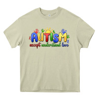 Mossy autism accept understand love Heavy Core Tee - MaliasSmallBusiness
