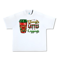White flannels lattes leggings Urban Heavy Tee - BundleAndBundleShop