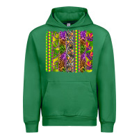 Emerald Mardi Gras brushstroke Urban Hoodie - HowdyJamesFarm