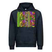 Navy Mardi Gras brushstroke Urban Hoodie - HowdyJamesFarm