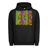 Pigment Black Mardi Gras brushstroke Urban Hoodie - HowdyJamesFarm