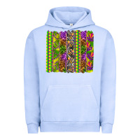 Pigment Grape Ice Mardi Gras brushstroke Urban Hoodie - HowdyJamesFarm