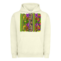 Pigment Pistachio Mardi Gras brushstroke Urban Hoodie - HowdyJamesFarm