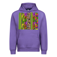 Tulip Mardi Gras brushstroke Urban Hoodie - HowdyJamesFarm