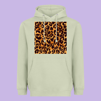 Leopard Seamless Pattern Bbs Heavyweight Hoodie Designed By Bundleandbundleshop