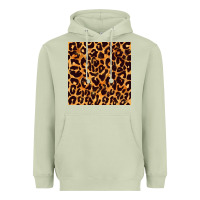 Matcha leopard seamless pattern bbs Heavyweight Hoodie - BundleAndBundleShop