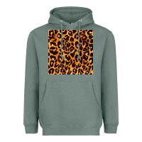 Sage leopard seamless pattern bbs Heavyweight Hoodie - BundleAndBundleShop