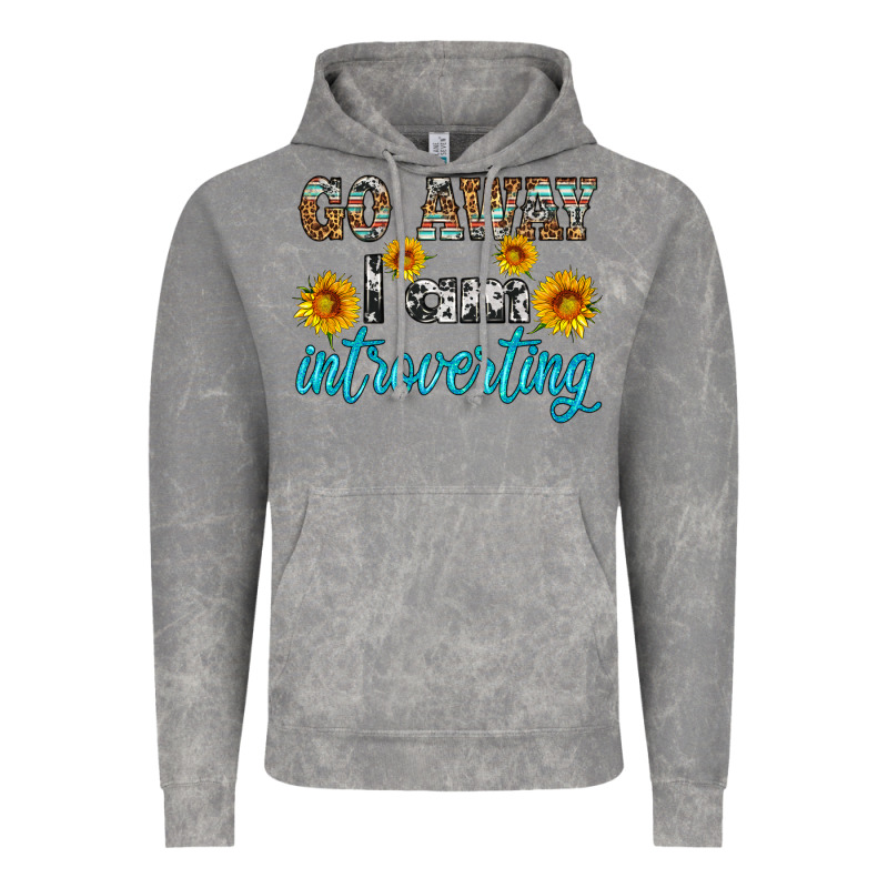 Go Away I Am Introvering Vintage Hoodie by HRA Design Shop | Teevron
