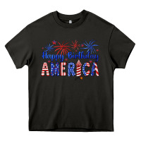Asphalt happy birthday america Heavy Core Tee - Artiststas