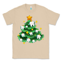 Mushroom Christmas tree with teeth Classic Tee - AdoDesignShop