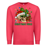 Cardinal Christmas Vibes Premium Sweatshirt - BundleAndBundleShop