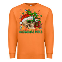 Carrot Christmas Vibes Premium Sweatshirt - BundleAndBundleShop
