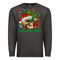 Smoke Christmas Vibes Premium Sweatshirt - BundleAndBundleShop