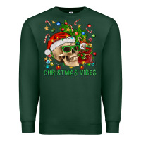 Sports Green Christmas Vibes Premium Sweatshirt - BundleAndBundleShop