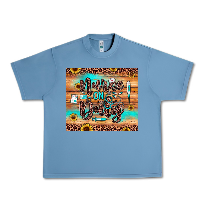Nurse On Duty Urban Heavy Tee by JahusDesignShop | Teevron